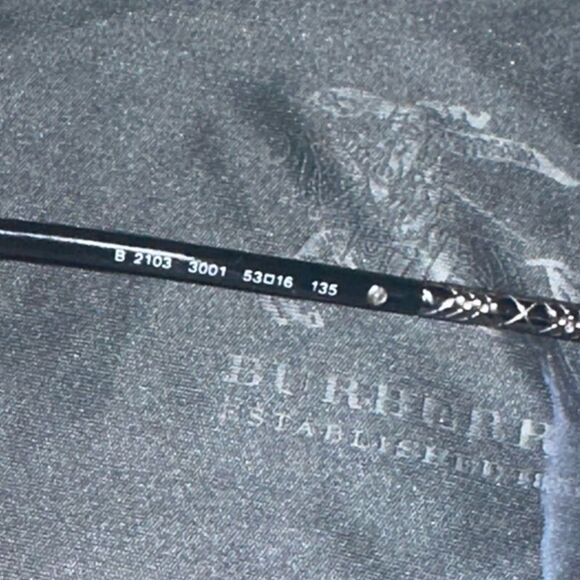 Burberry Eyeglass Frames 2103 53-16-135 main image 6